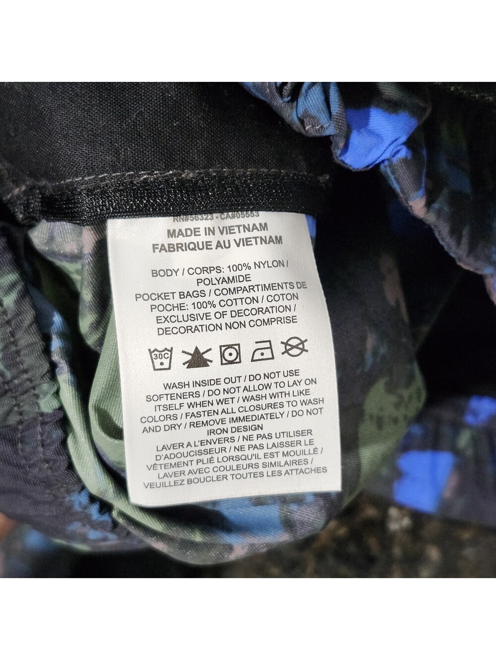 Nike ACG NRG Trail Pants All Over Outdoor Belted Camp Nylon CI0453-010 Large - Picture 4 of 7